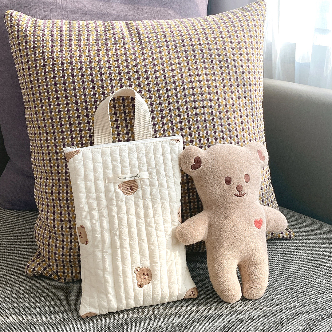 마롤로뜨 100수 국민 기저귀 가방 누빔면 파우치 아기 미니 이너백