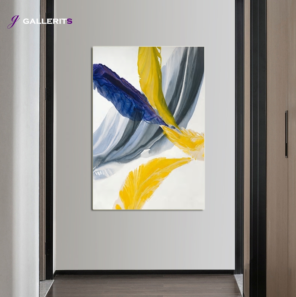 추상화 거실 홈카페 인테리어 생기 그림 액자 집들이선물 soaring 중형 - 상품 이미지
