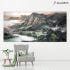 명당도 배산임수 수묵화 거실 안방 풍수 인테리어 그림 가게오픈선물 자연마... 솔직 후기 | 실제 배치 사진 포함 썸네일