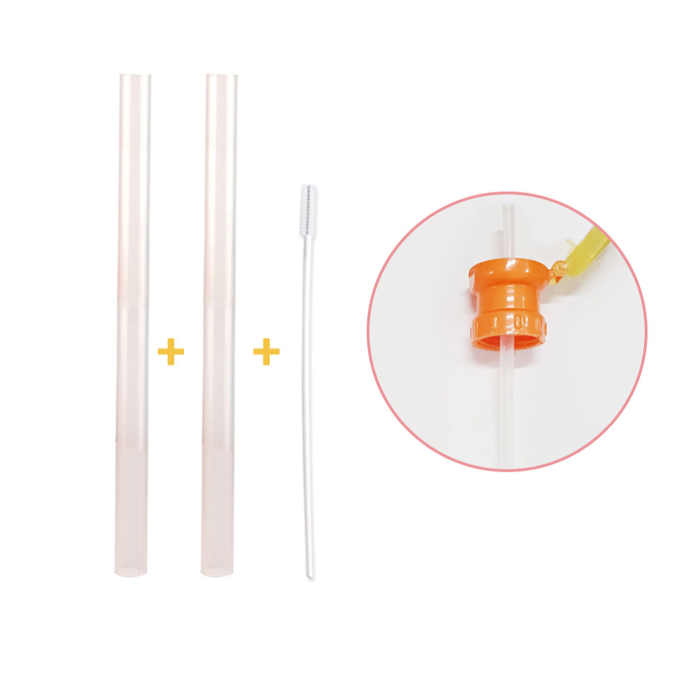 베베락 물병 스트로우캡 3종+3종 세트 (물병캡4P+실리콘빨대4P+솔2P) 이미지 6
