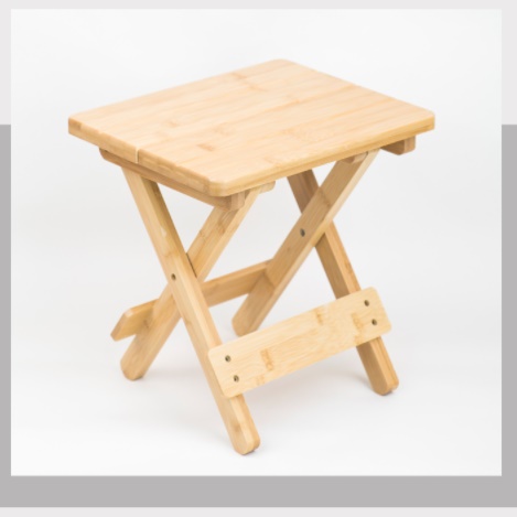 앉은뱅이의자 원목접이식스툴 통나무의자 등받이없는의자 - 상세 이미지 2