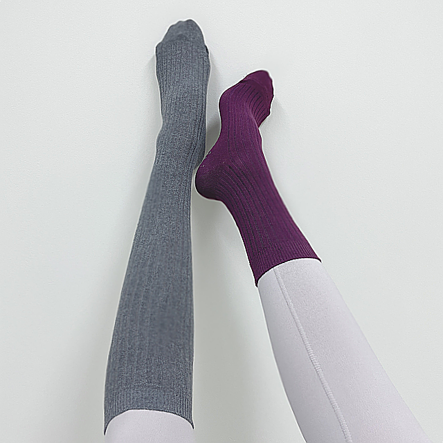 컬러팝 필라테스양말 요가양말 논슬립 토삭스 미끄럼방지 홈트 니삭스 댄스 무용 롱 삭스