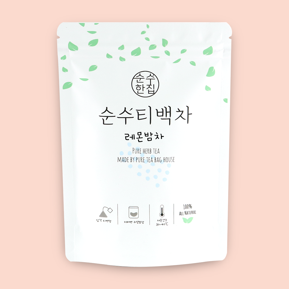 시음티 레몬밤차 티백 10개입 - 메인 이미지