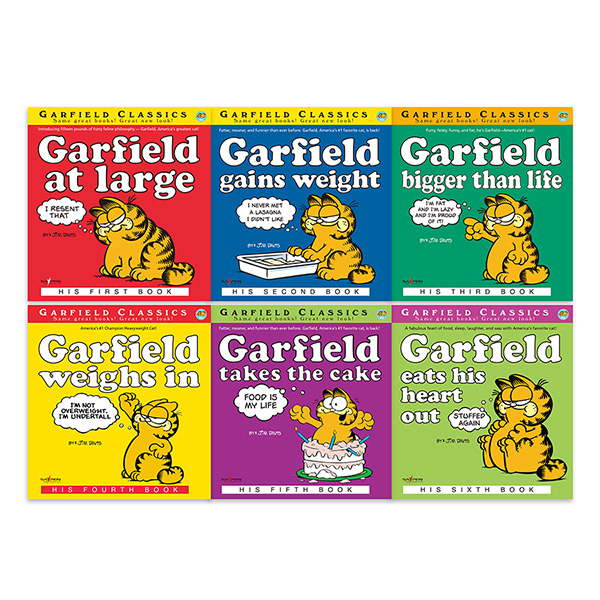 [애플리스외국어사] [세이펜 버전] Garfield 가필드 영어만화 6권
