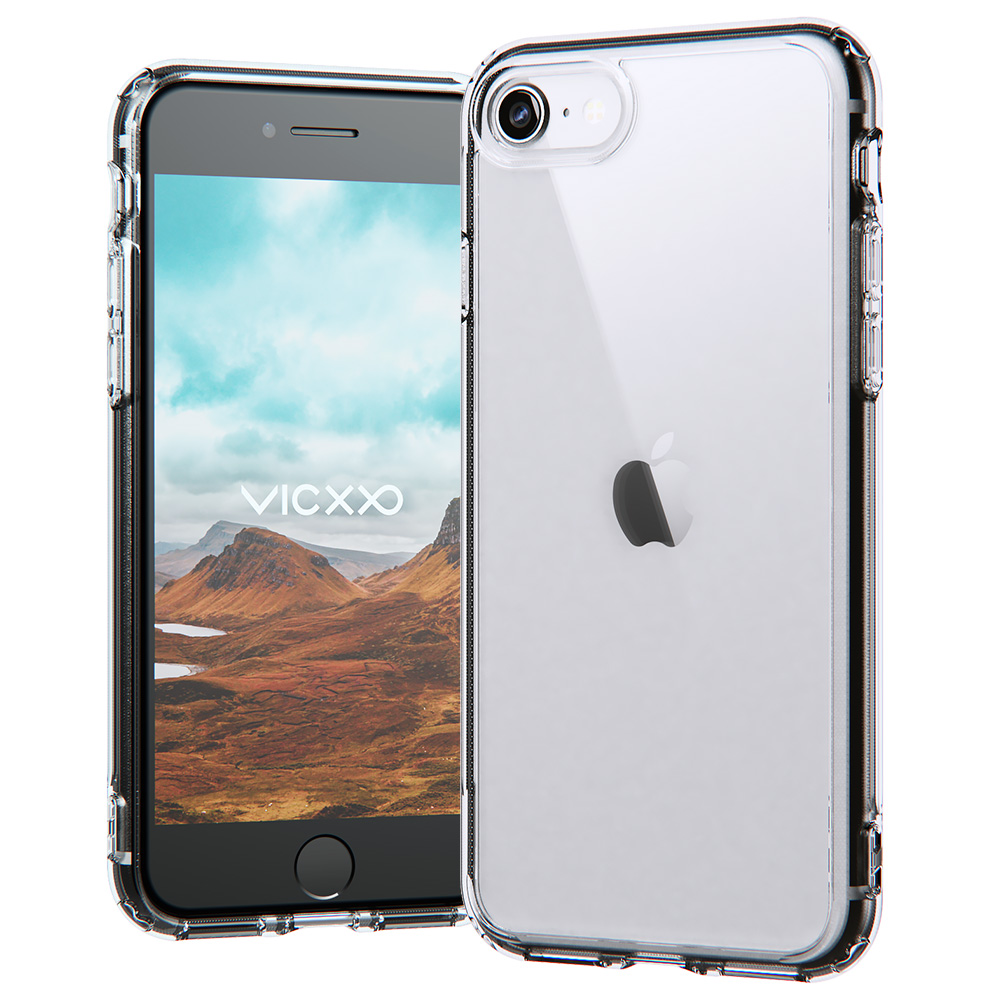 빅쏘 하드 범퍼 클리어 케이스 투명, 아이폰7-8-SE2-SE3 공용