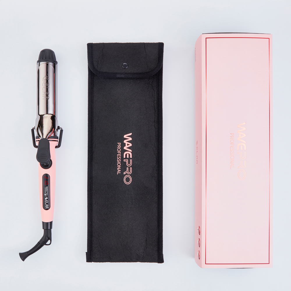 뿌리볼륨 물결웨이브 고데기 32mm 45mm ELRA WAVE PRO 베이비핑크 EHC-8271 EHC-8273 - 상세 이미지 5
