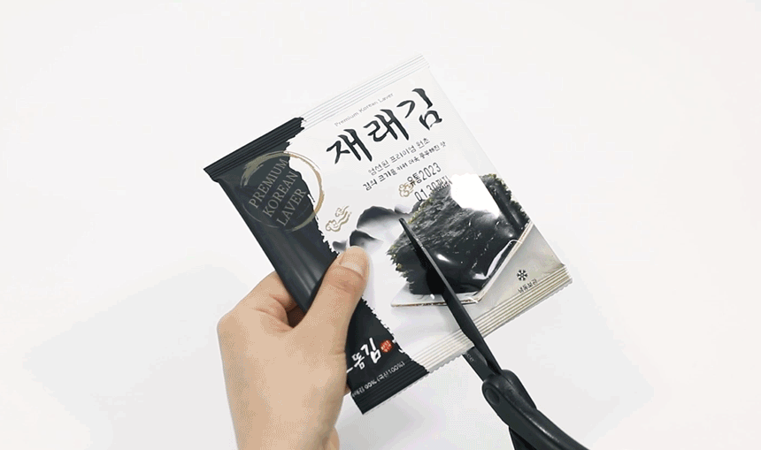 [대천김] 50봉 프리미엄 도시락김 간편 대천 서천 특산물 이미지 2