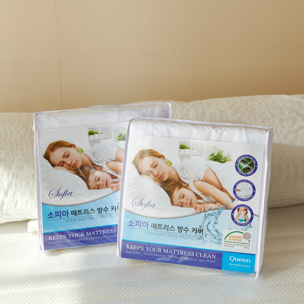 침대 매트리스 방수커버 진드기차단 S