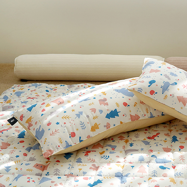 보들보들 먼지없는 모달 100% 밀크 유아 베개커버 30X70 - 상세 이미지 5