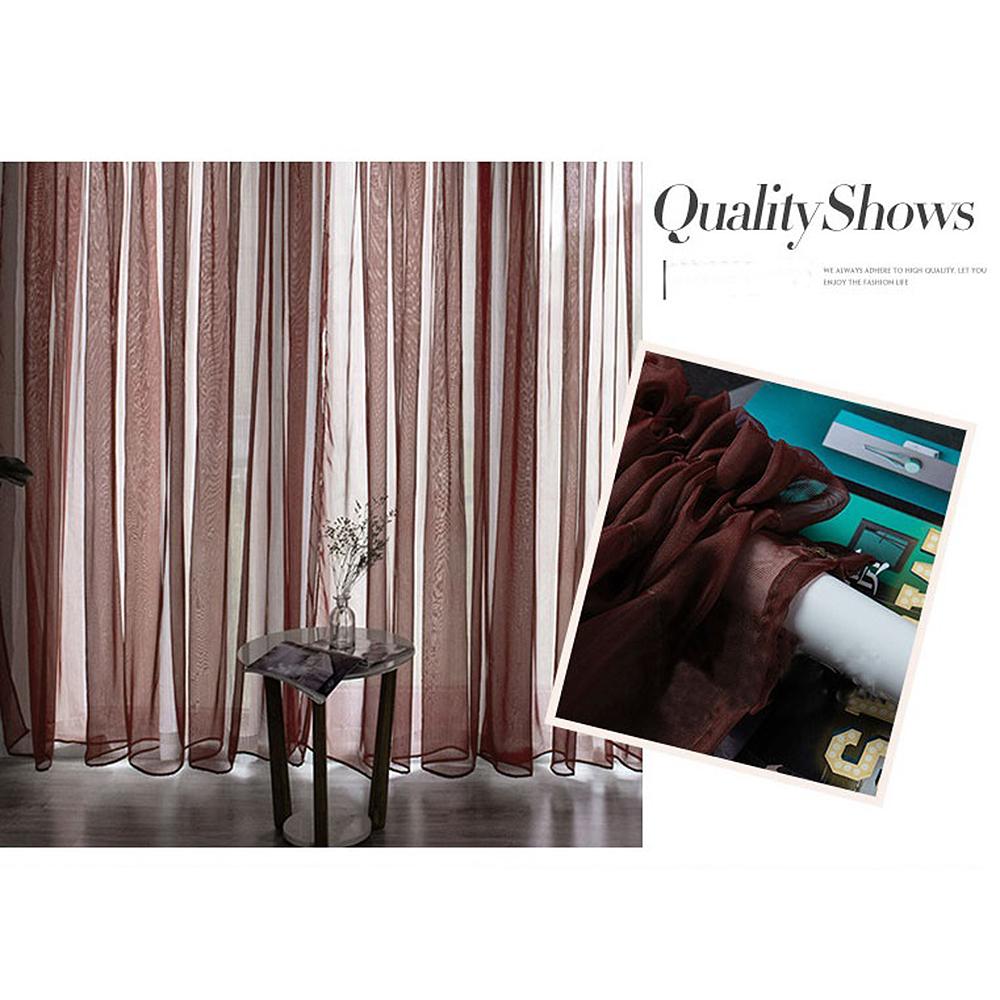 아파트거실커텐 침실커튼 쉬폰 감성커튼