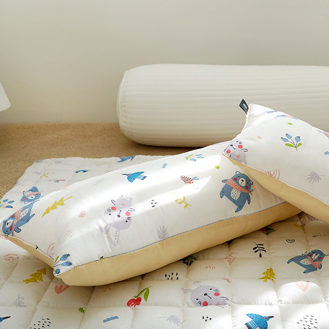 보들보들 먼지없는 모달 100% 밀크 유아 베개커버 30X70 - 상세 이미지 4