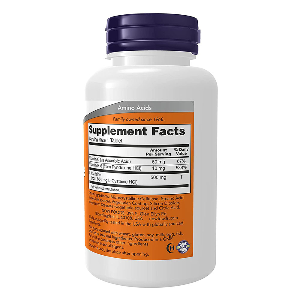 나우푸드 엘시스테인 500mg 100정 - 상세 이미지 2