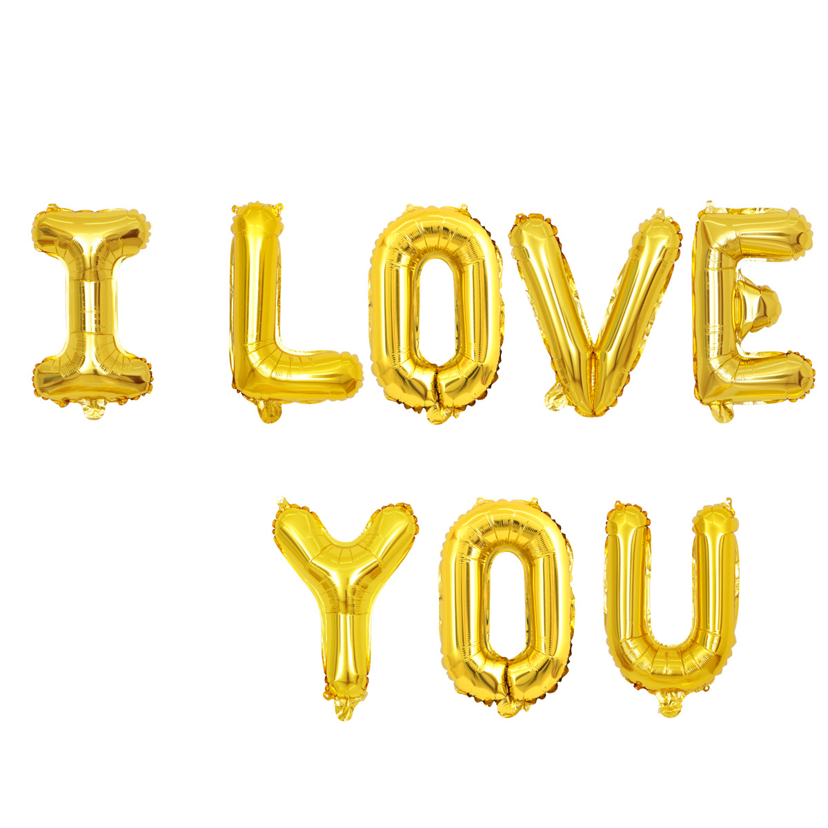 ILOVEYOU 아이러브유 파티 레터링 풍선 1+1 - 상세 이미지 3