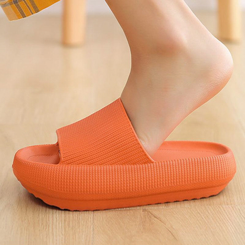 굽있는 발망치 EVA 무소음슬리퍼 조리원 임산부 환자용실내화 워셔블 거실화 푹신한 룸슈즈 - 상품 이미지