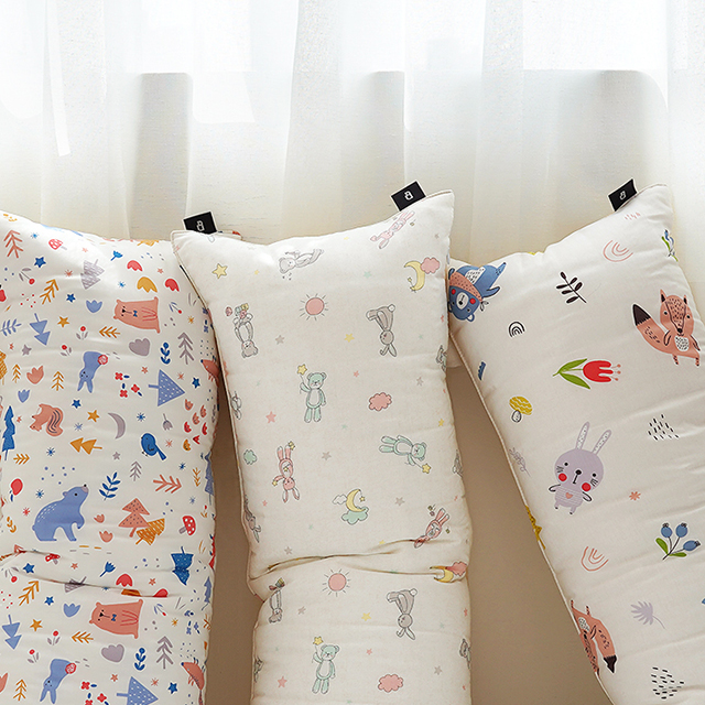 보들보들 먼지없는 모달 100% 밀크 유아 베개커버 30X70 - 상세 이미지 3