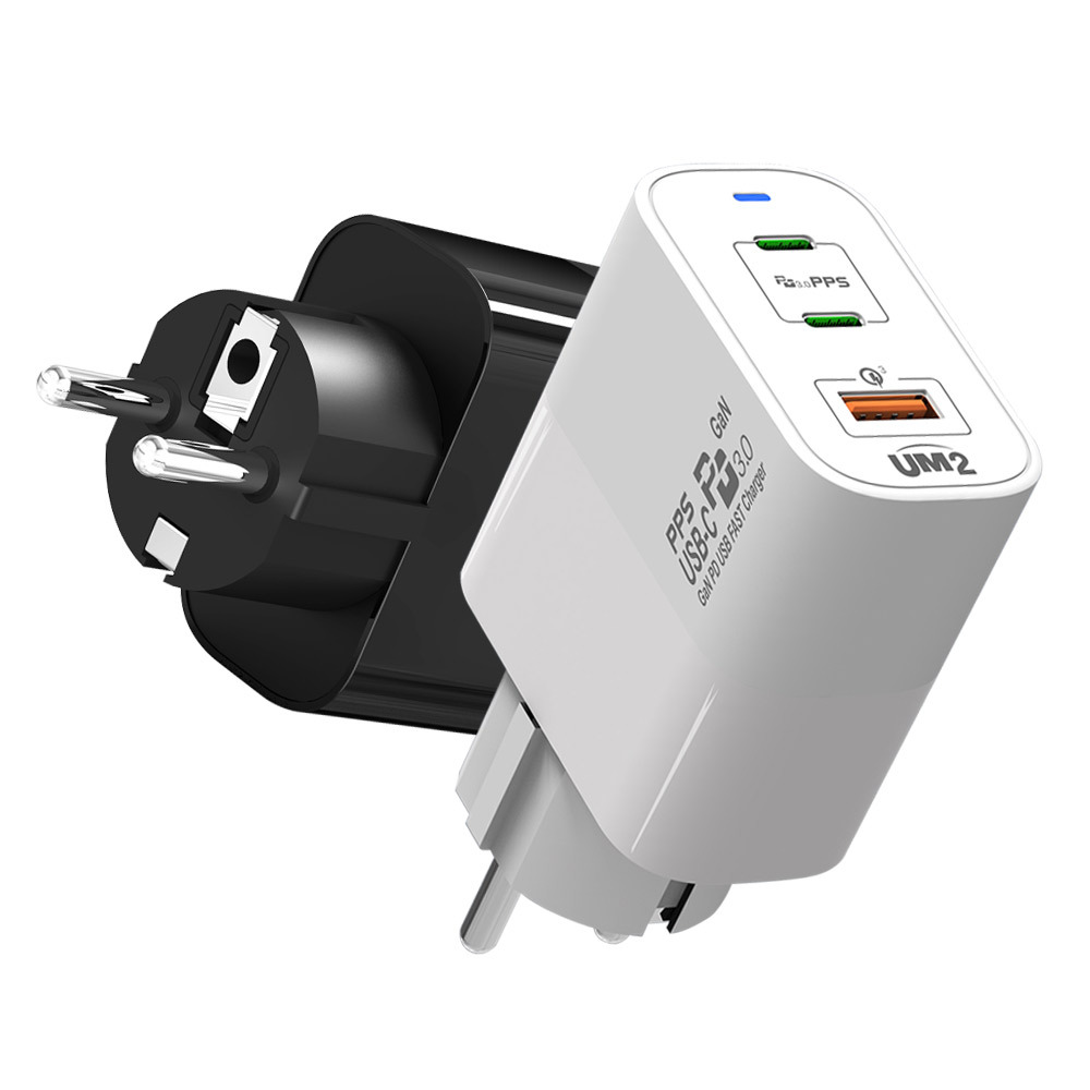 65W GAN PPS 접지 고속 멀티충전기 USB PD 아이폰 휴대폰 79PDGAN - 상품 이미지