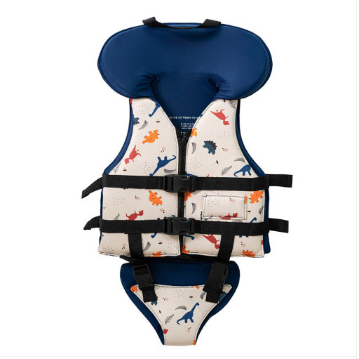 유아 아기 네오플랜 수영조끼 아동 부력보조복 후두부 보호 토끼 조끼