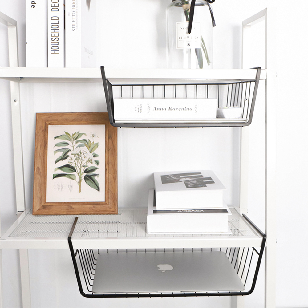 [단독] 1+1 다용도 언더선반 싱크대 컵선반 걸이형 정리대 주방선반 소형