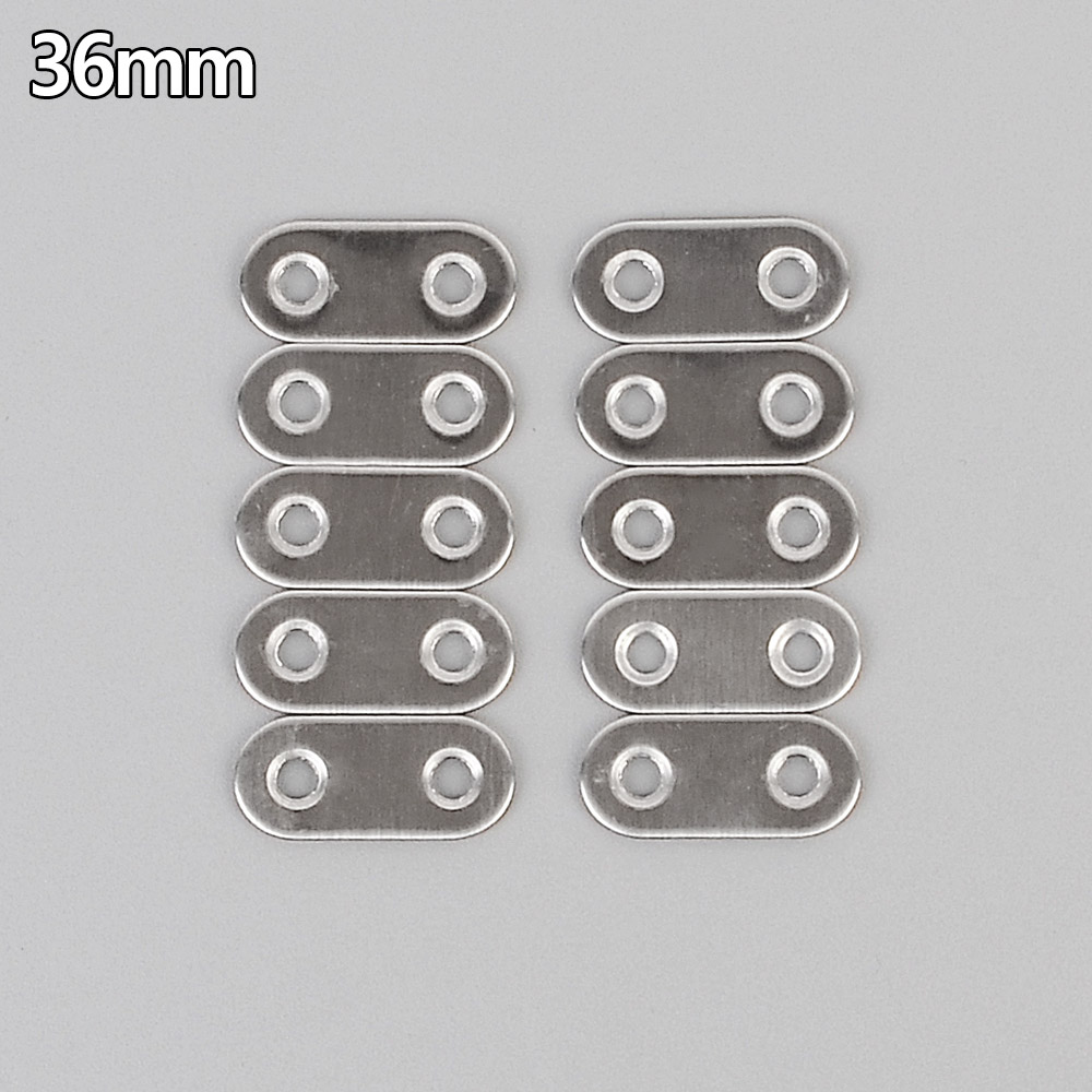 일자평철 평철 보강 연결 철물 꺽쇠 36mm 10pcs - 상세 이미지 4