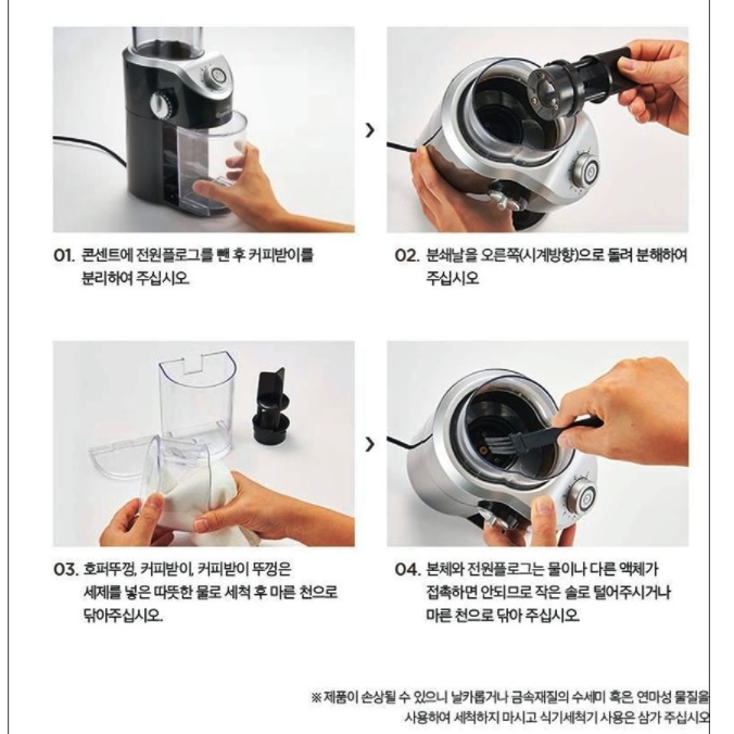 자동커피그라인더 가정용원 분쇄기 업소용 커피전동그라인더  - 상세 이미지 2