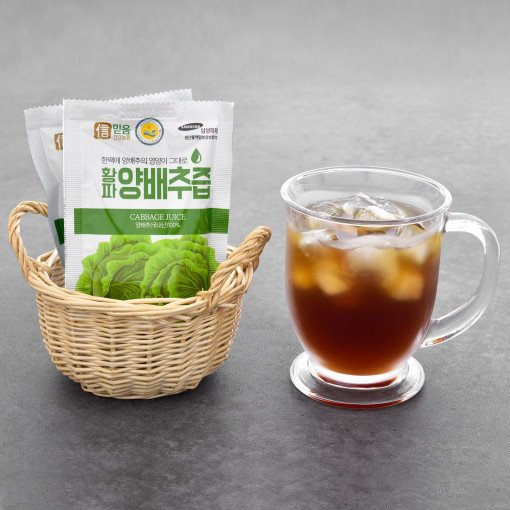 무안 순수 양배추즙 100ml 100포 30포 건강즙 이미지 6
