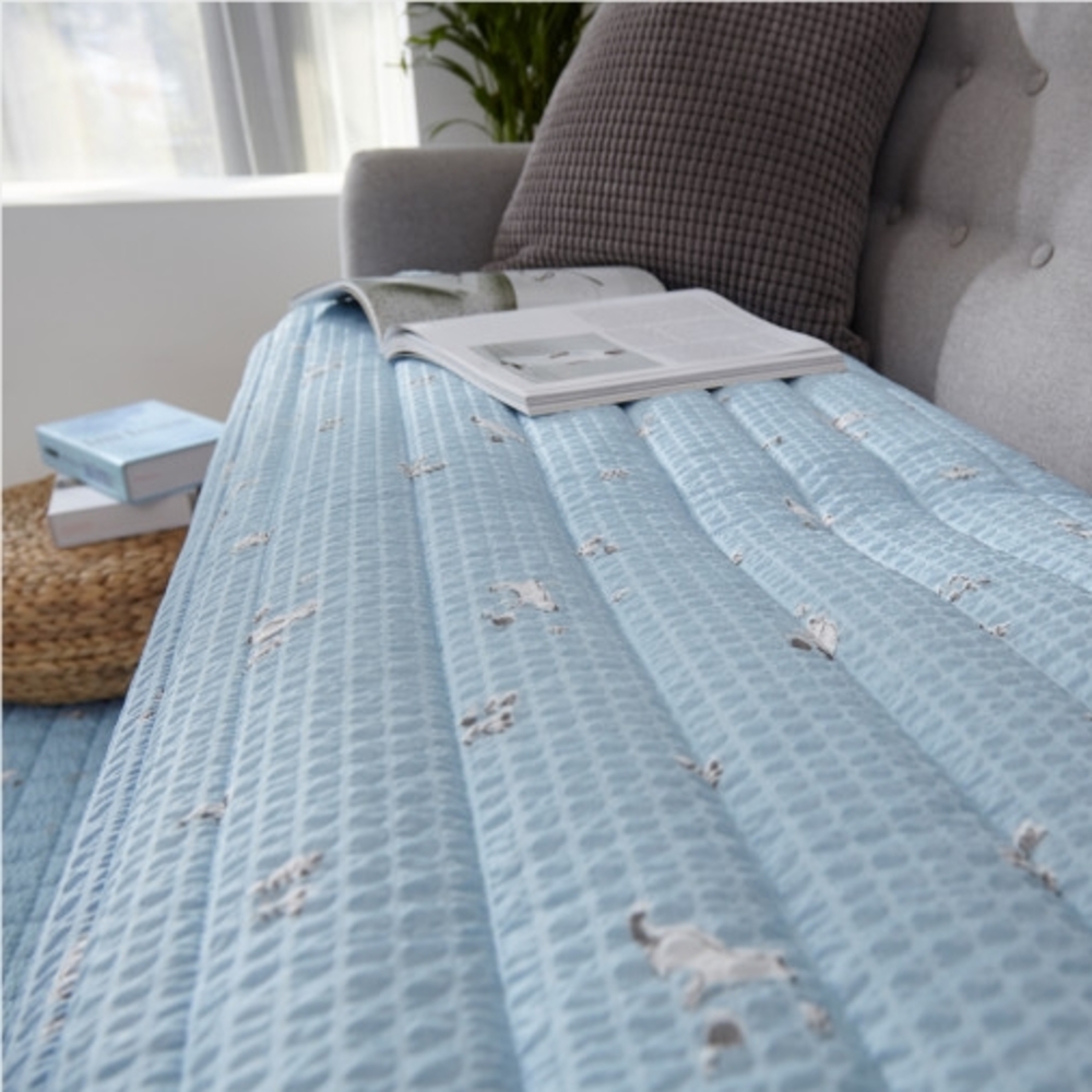 3인용 4인용 여름 시어서커 카우치 폭신한 쇼파매트 쇼파패드 커버