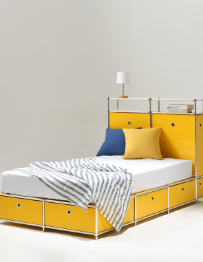 모듈가구 인테리어 침대프레임 modern & simple 아동침대 수납침대 퀸침대 협탁 수납장(매트제외)