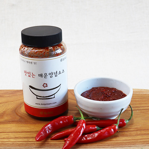 들꽃잠 매운 양념 소스 맛있는 500g - 메인 이미지