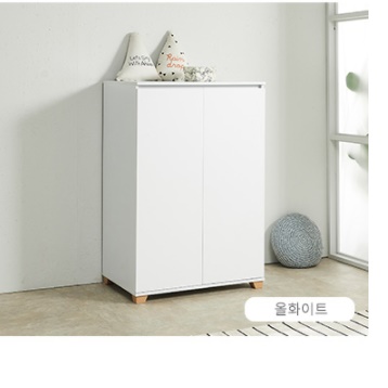 미니장농 원룸옷장 작은 방 옷장 키 낮은 옷장 - 상세 이미지 3