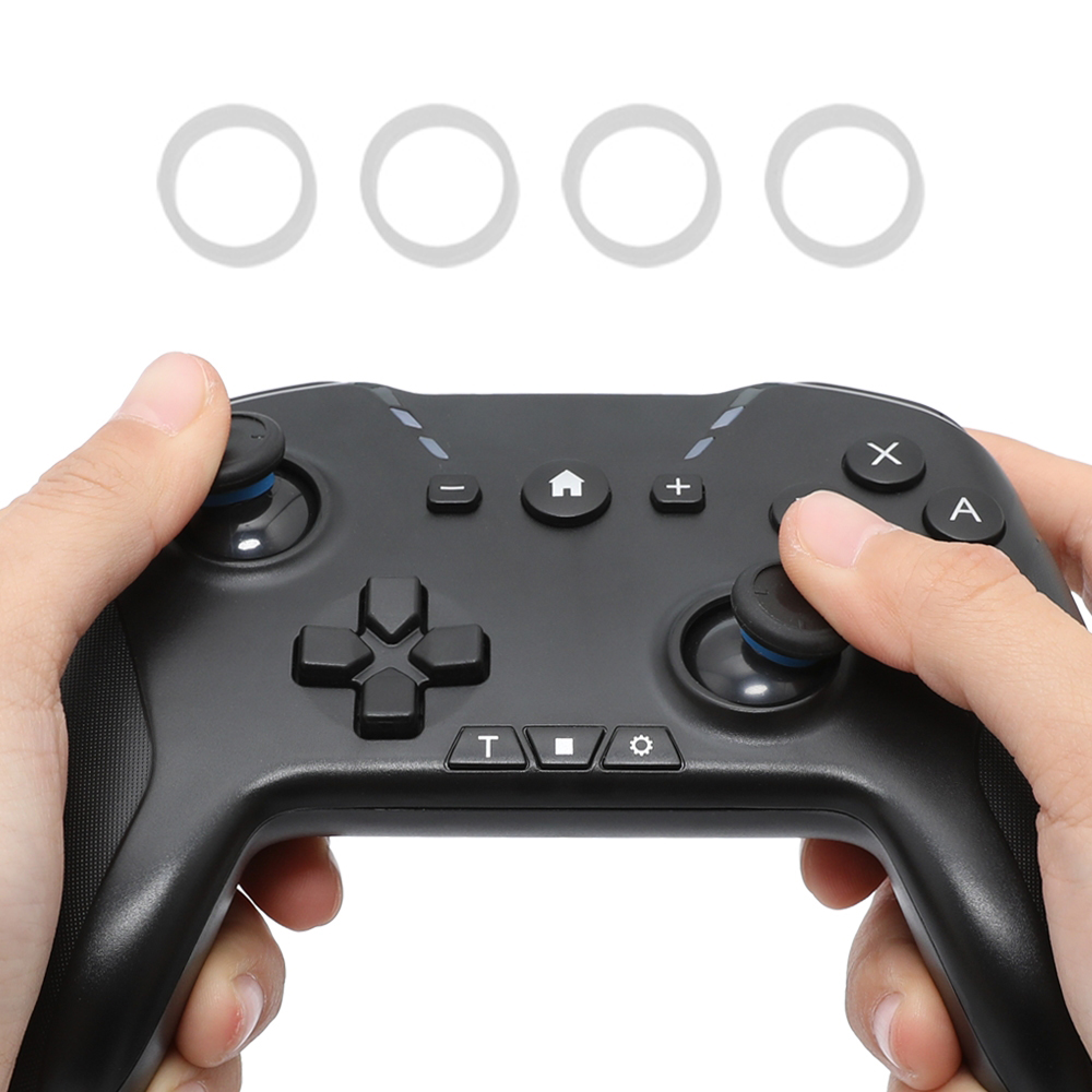 프로콘 갈림방지 보호 링 닌텐도 스위치 듀얼센스 컨트롤러 실리콘 투명4개입 ND-139