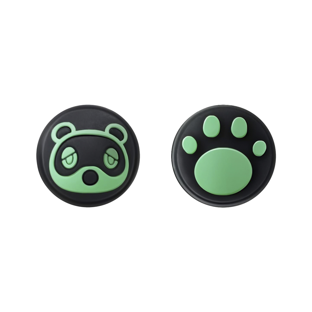 닌텐도 스위치 모여봐요 동물의 숲 에디션 조이콘 너구리 스틱커버 ND-207