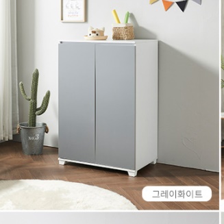 미니장농 원룸옷장 작은 방 옷장 키 낮은 옷장 - 상세 이미지 4