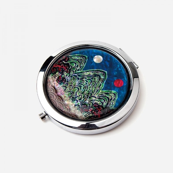 누름자개손거울-일월오봉도 외국인선물 한국기념품