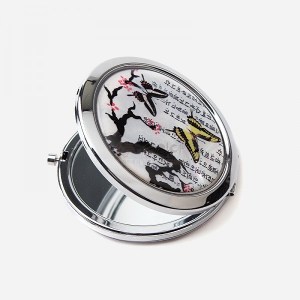 누름자개손거울-매화나비 외국인선물 한국기념품
