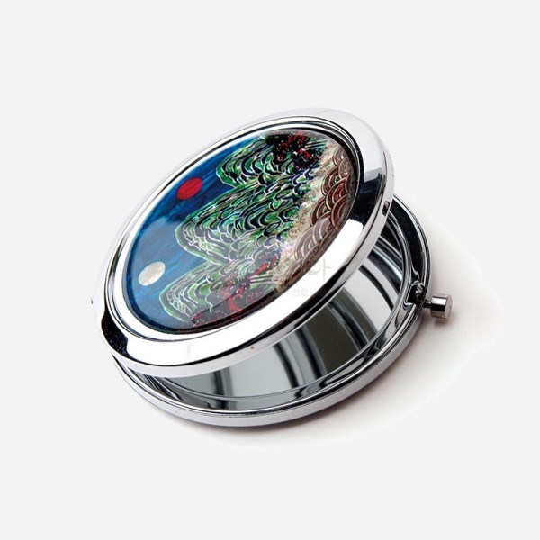 누름자개손거울-일월오봉도 외국인선물 한국기념품