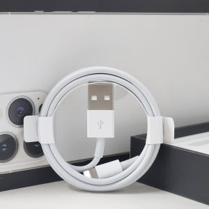 애플 아이폰 케이블 USB to 라이트닝 8핀 충전 케이블 1m 벌크 에... 개봉기 | 실사용 후기 - 상품 이미지 1