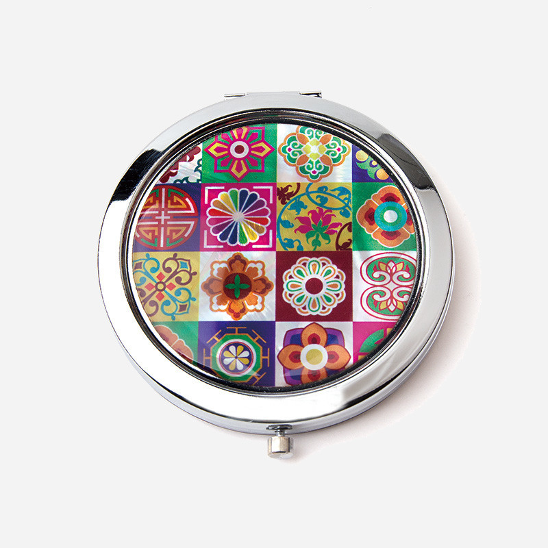 외국인선물 누름자개손거울-궁보 한국기념품