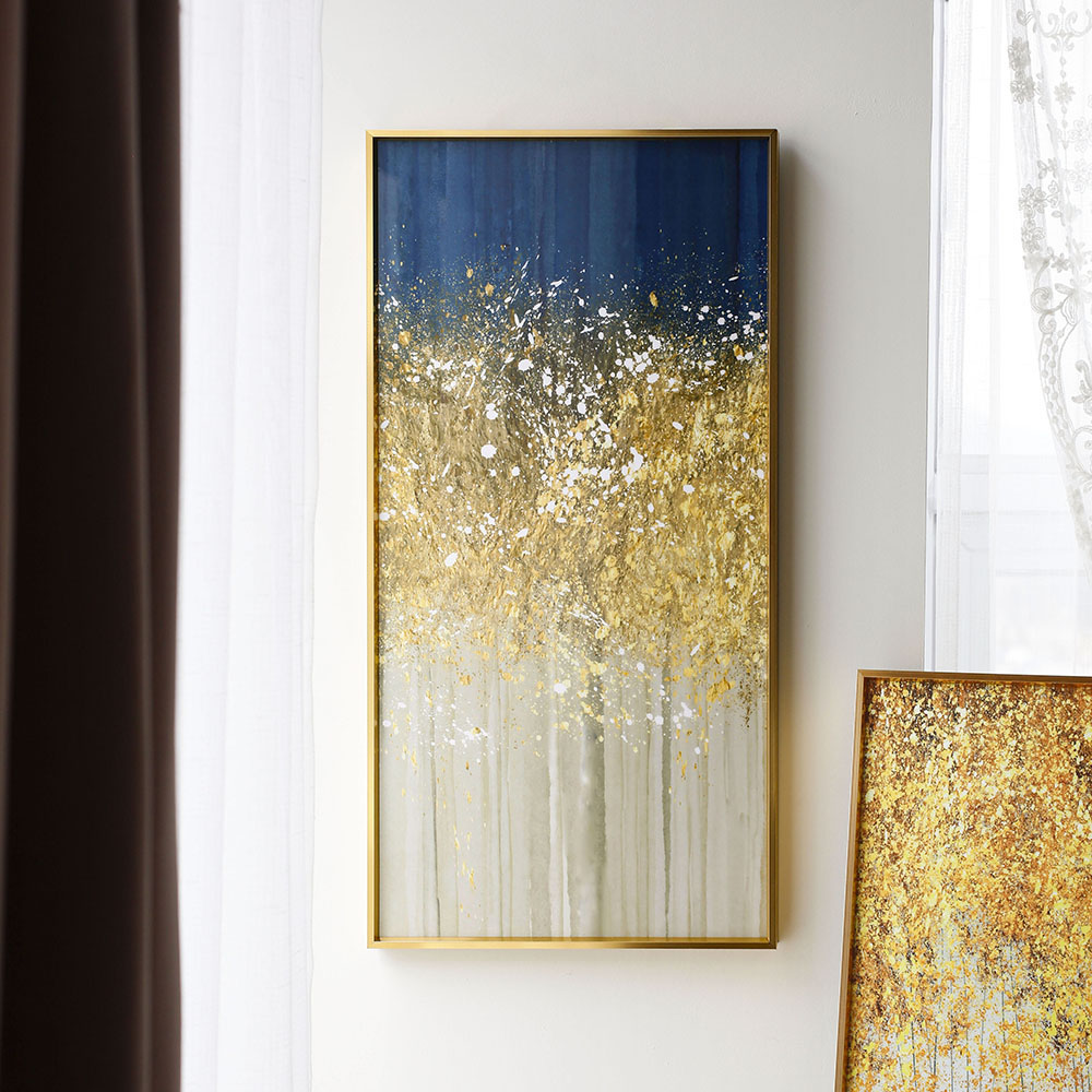 골든트리 황금 돈나무 개업 선물 금전수 돈들어오는 그림 액자 A타입/세로형 42x82cm