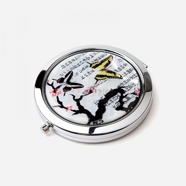 누름자개손거울-매화나비 외국인선물 한국기념품