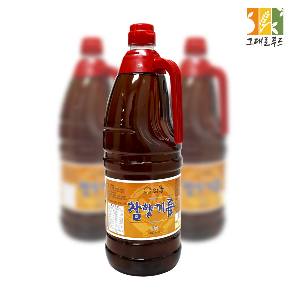 참향기름 (1.8L) 참깨향 맛기름 향미유 - 상세 이미지 2