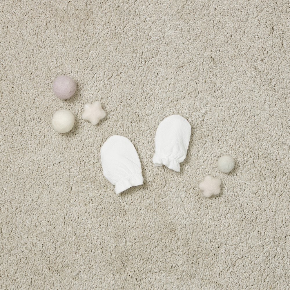 도담도담 오가닉 코튼 무형광 100% 신생아 출산 준비 9종 선물 종합 세트 (화이트)