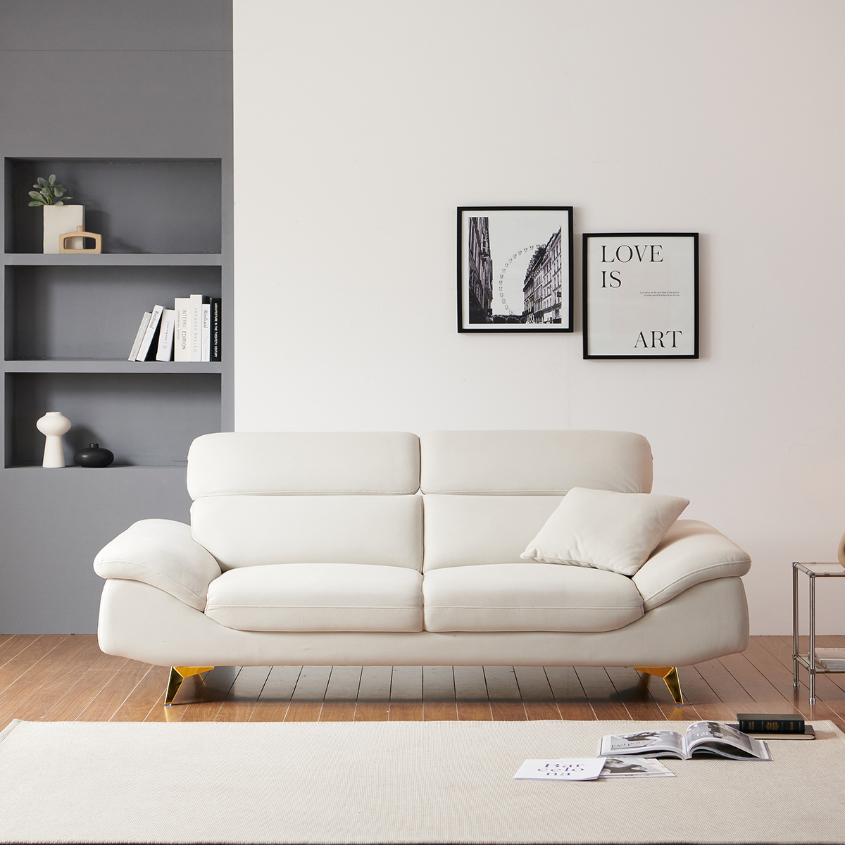 서광퍼니처 토드 아쿠아텍스 패브릭 이지클린 3인 소파 sk