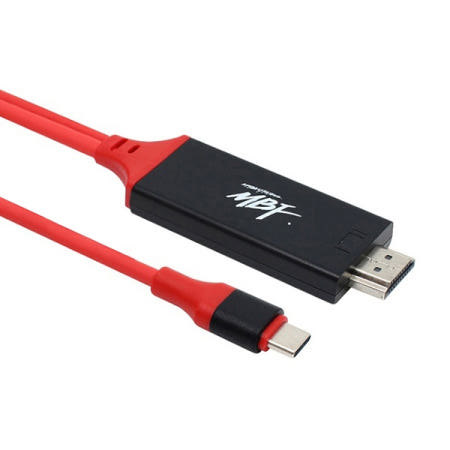 엠비에프 MBF-USBCH020 (2m) USB 3.1 C타입 to HDMI 케이블 넷플릭스