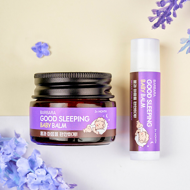 바르바라 잠잘오는 불면증 숙면 수면에좋은향 천연 아로마 오일 굿슬리핑 베이비밤