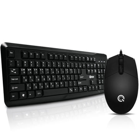 QSENN KM2500 Plus USB 키보드 마우스 세트