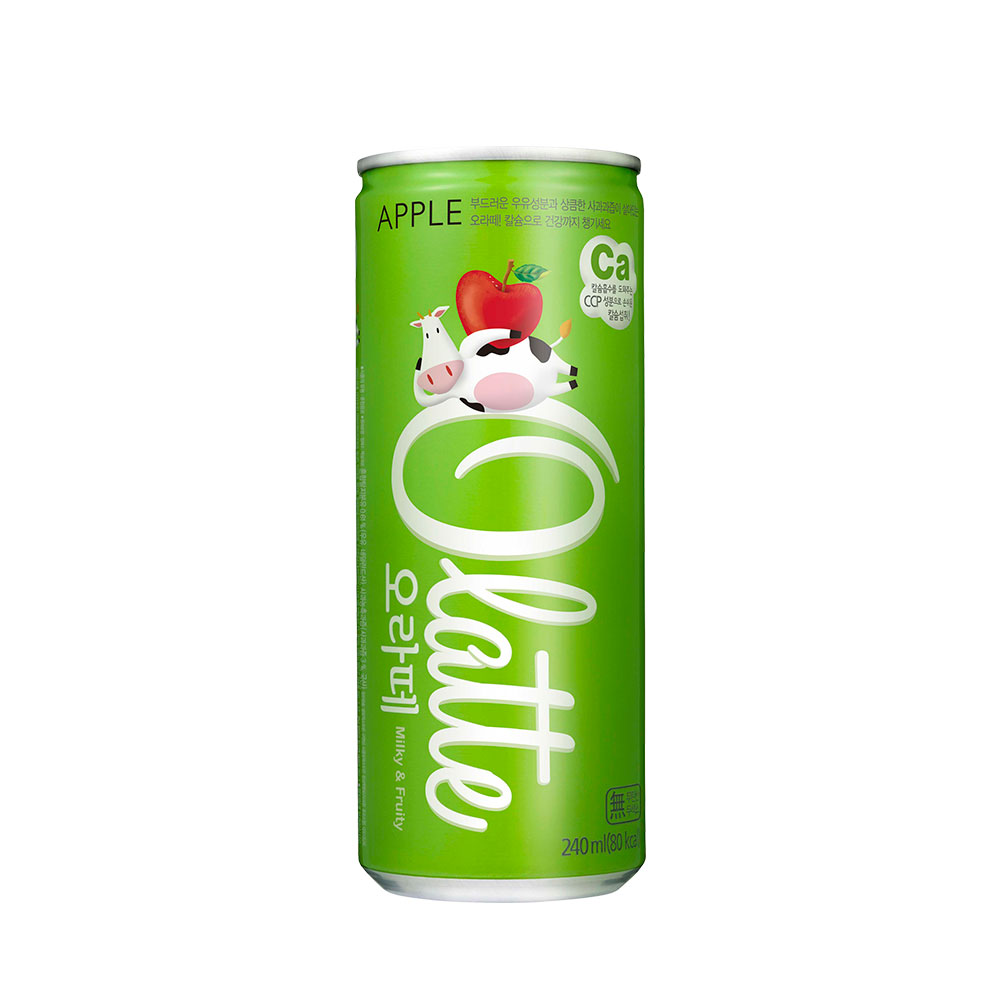 오라떼 애플(사과맛) 240ml 30입 1박스 - 상세 이미지 2