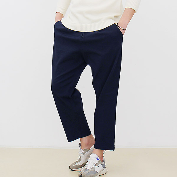 남자벌룬팬츠 항아리바지 9부 통큰 면바지 - 상세 이미지 4