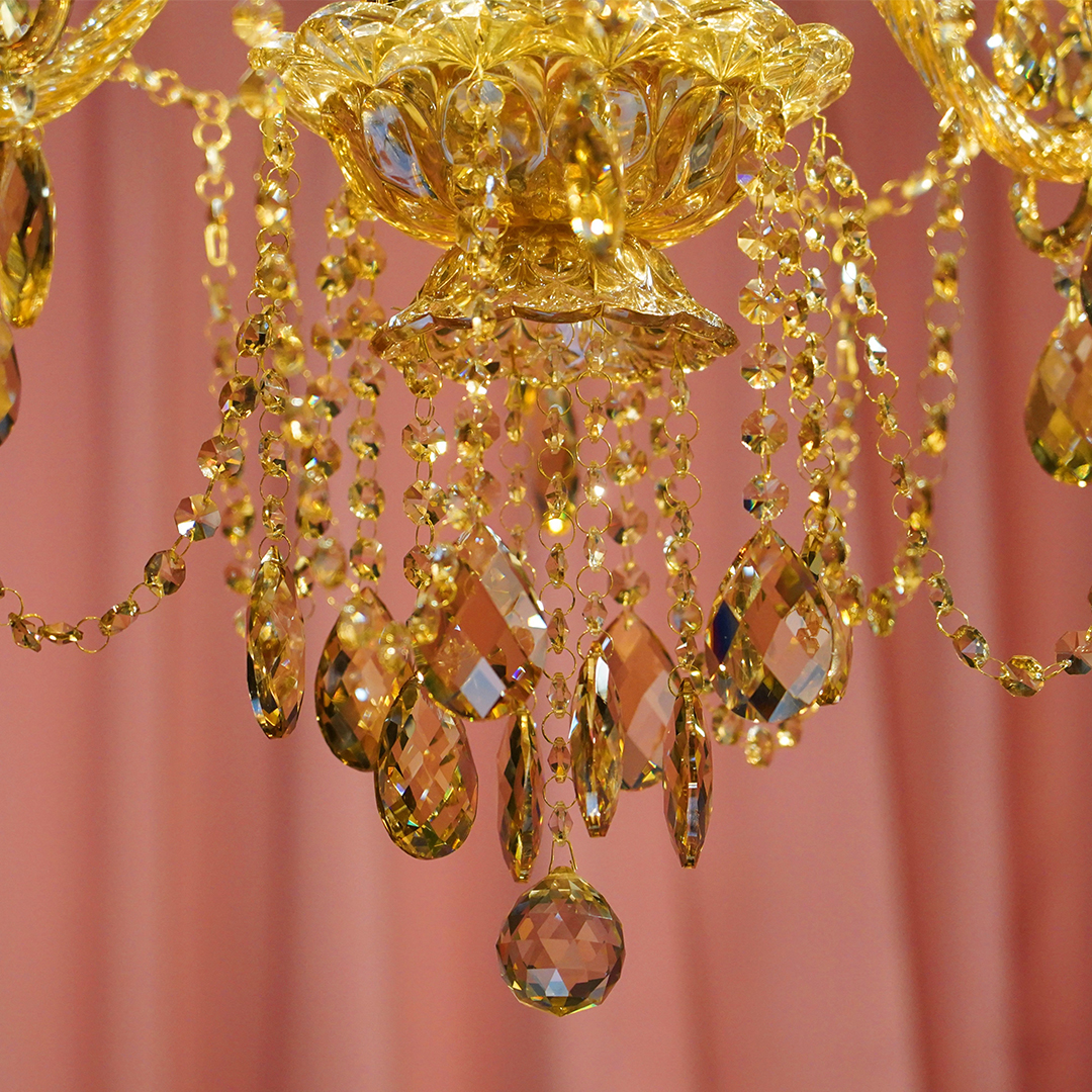 샹들리에 조명 샹드리에 대형 거실 크리스탈 샹제리제 6등 골드