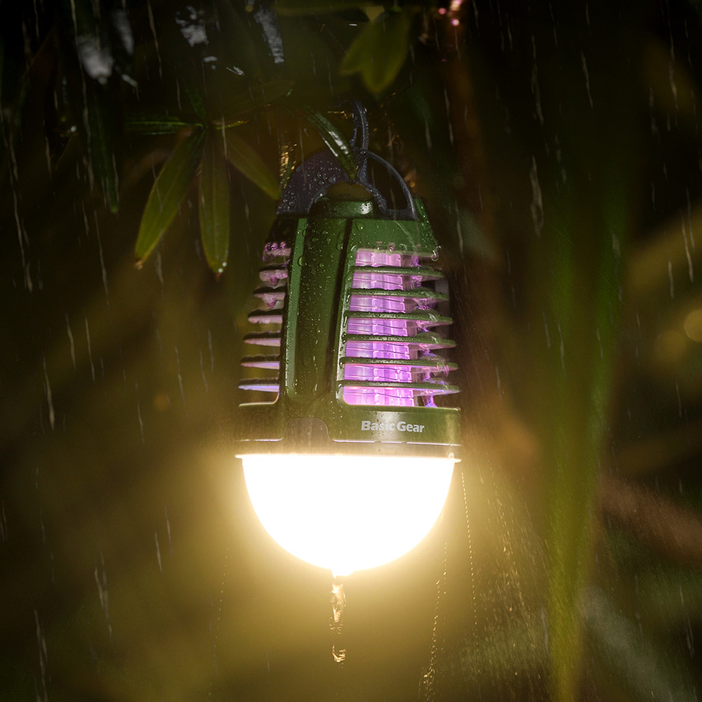 베이직기어 모기퇴치 LED 감성 차박 캠핑랜턴