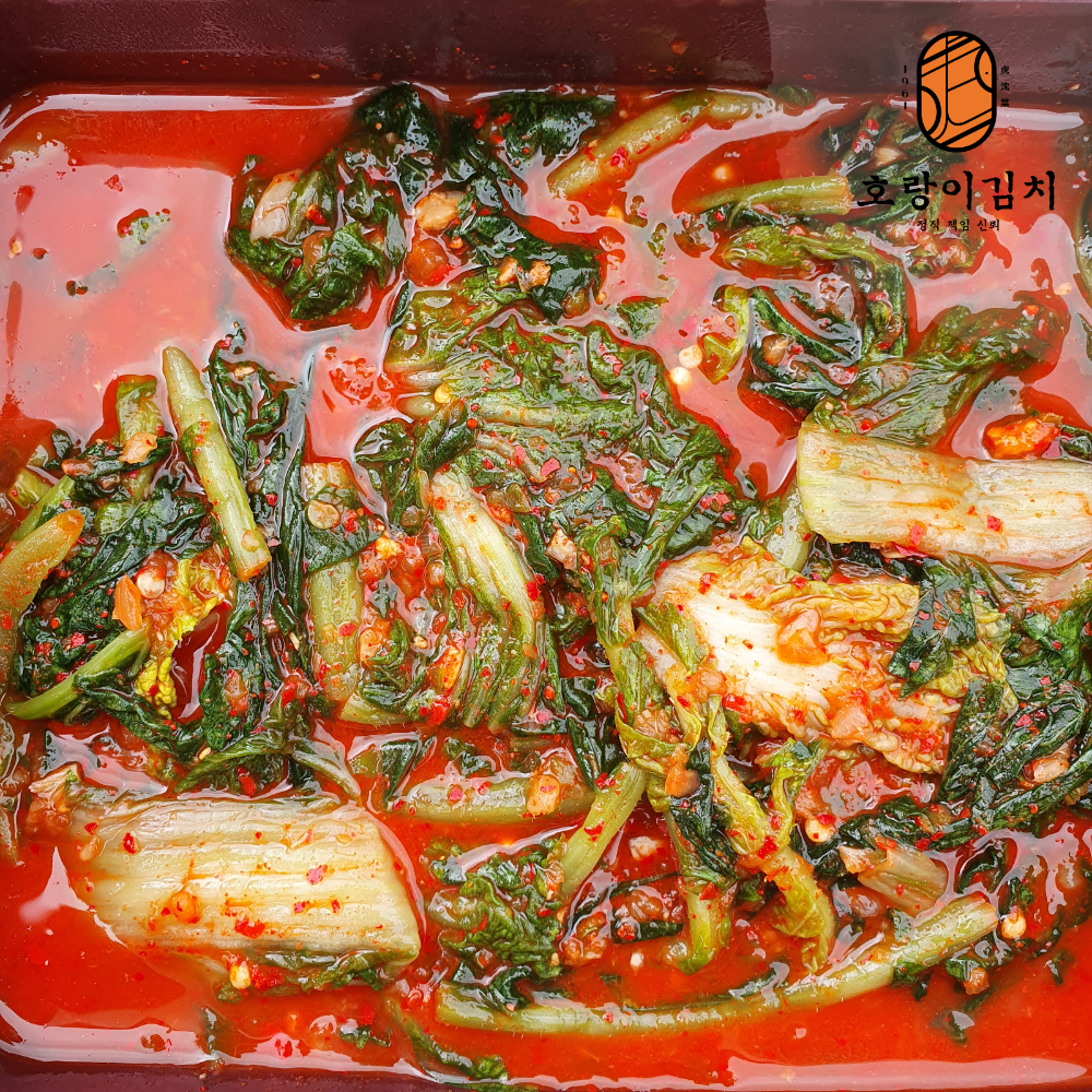 [호랑이김치] 얼갈이 열무김치 (국산재료) - 상세 이미지 4